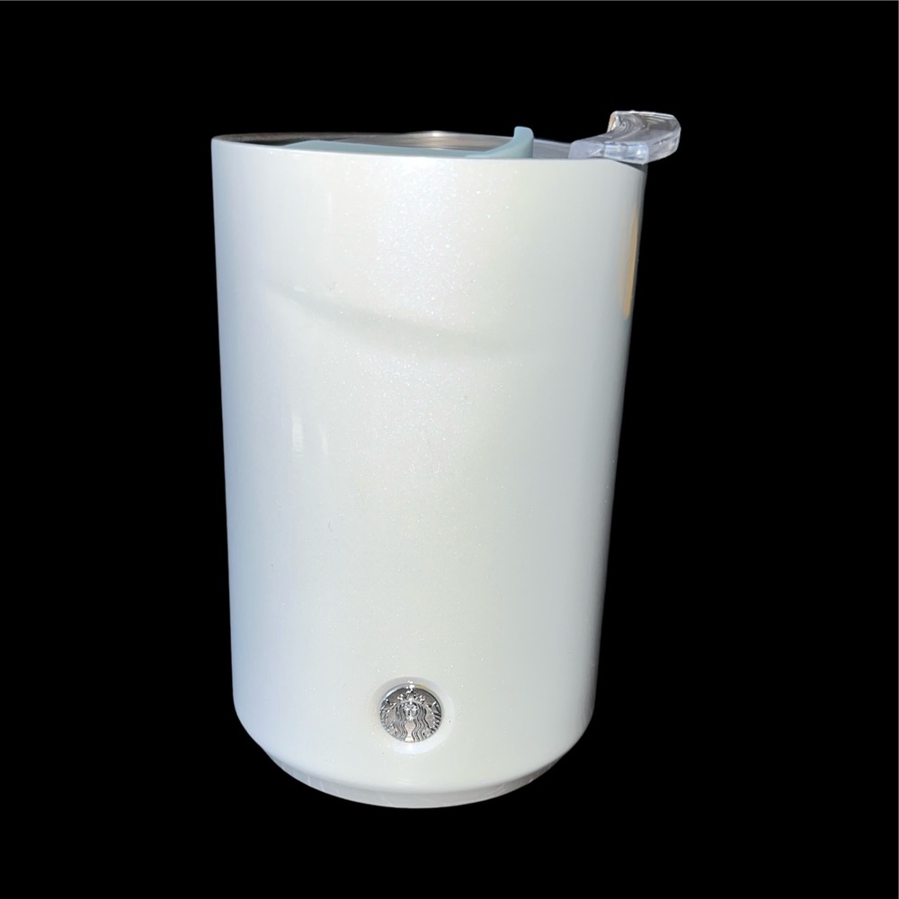 2020 Starbucks Christmas Ivory White 12oz Insulated Tumbler